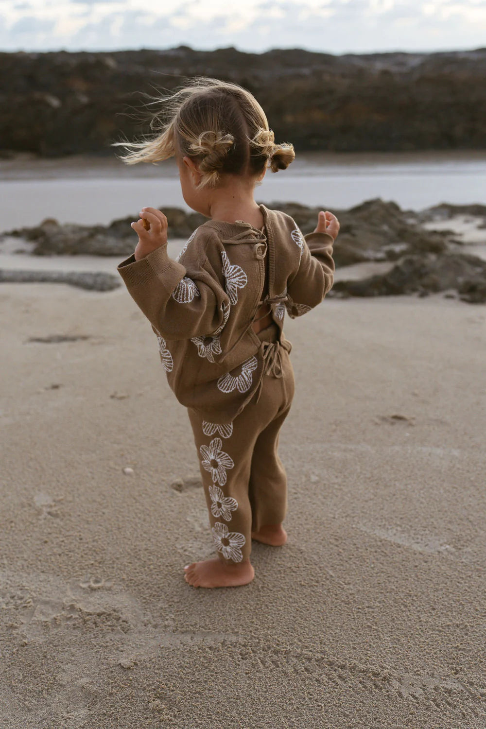 Belle and Sun | Cocoa Flower Pants