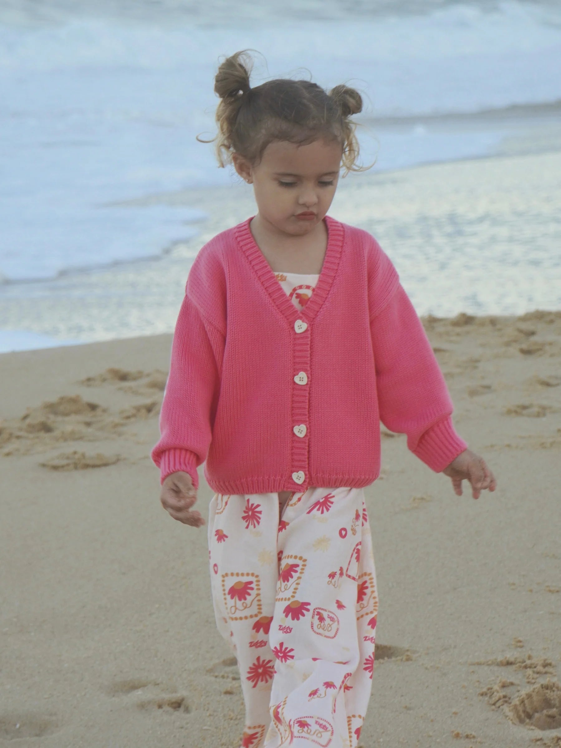 ZIGGY LOU | CARDIGAN | RASPBERRY