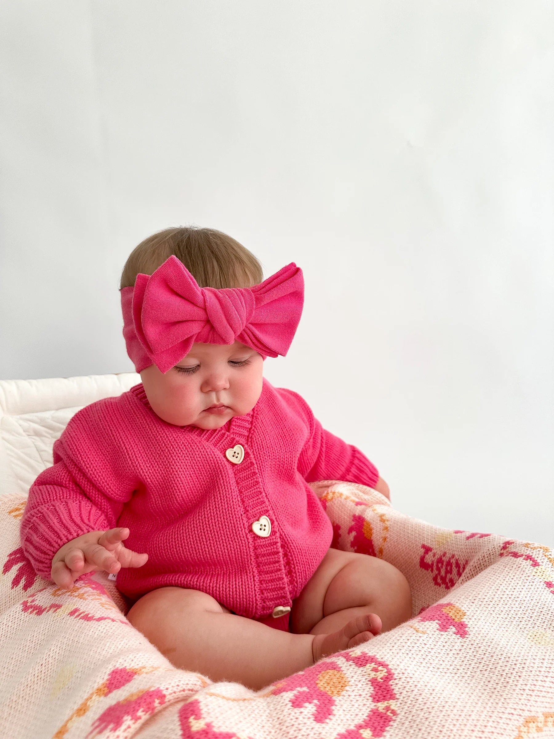 ZIGGY LOU | CARDIGAN | RASPBERRY