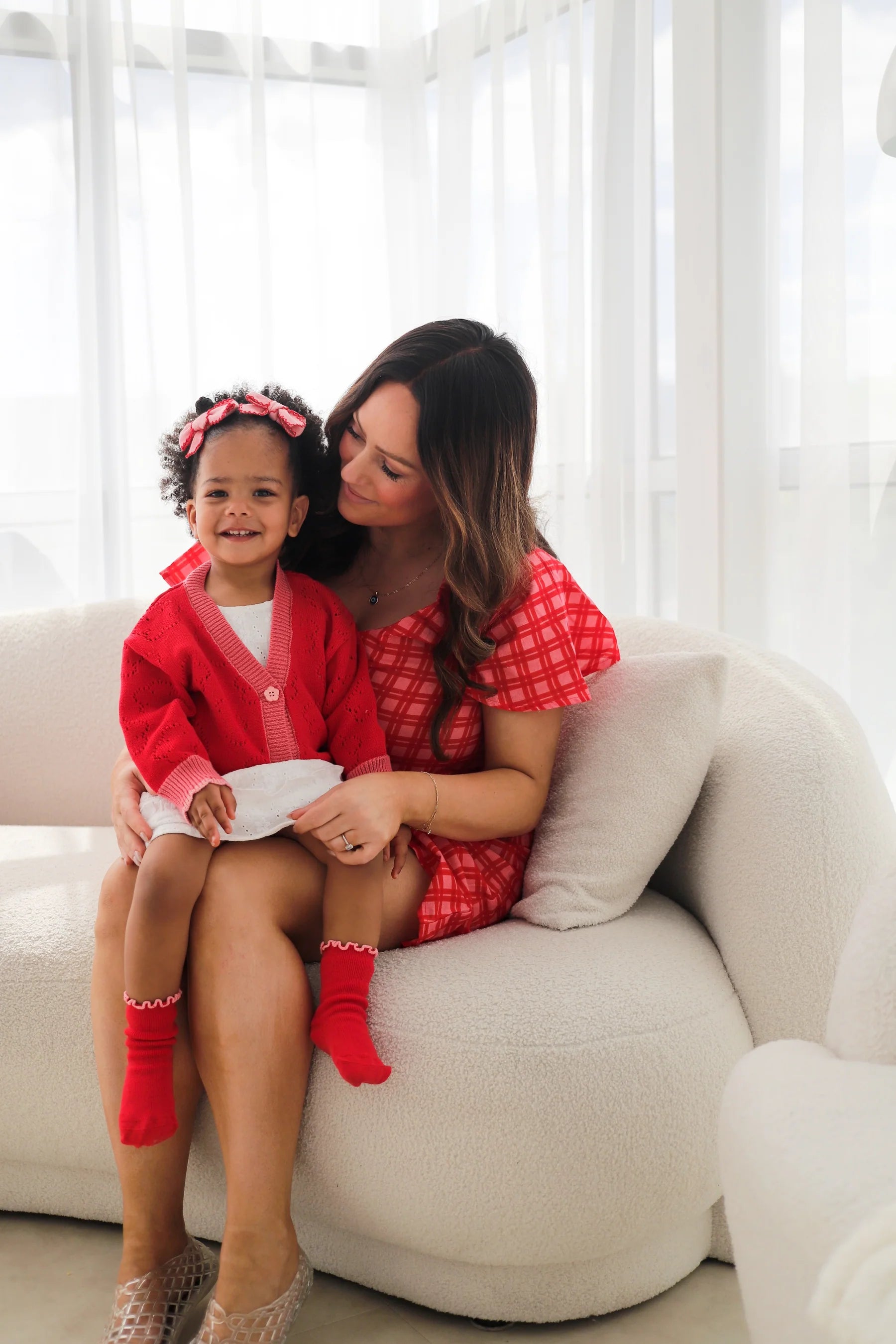 ZIGGY LOU | CARDIGAN | SCARLET