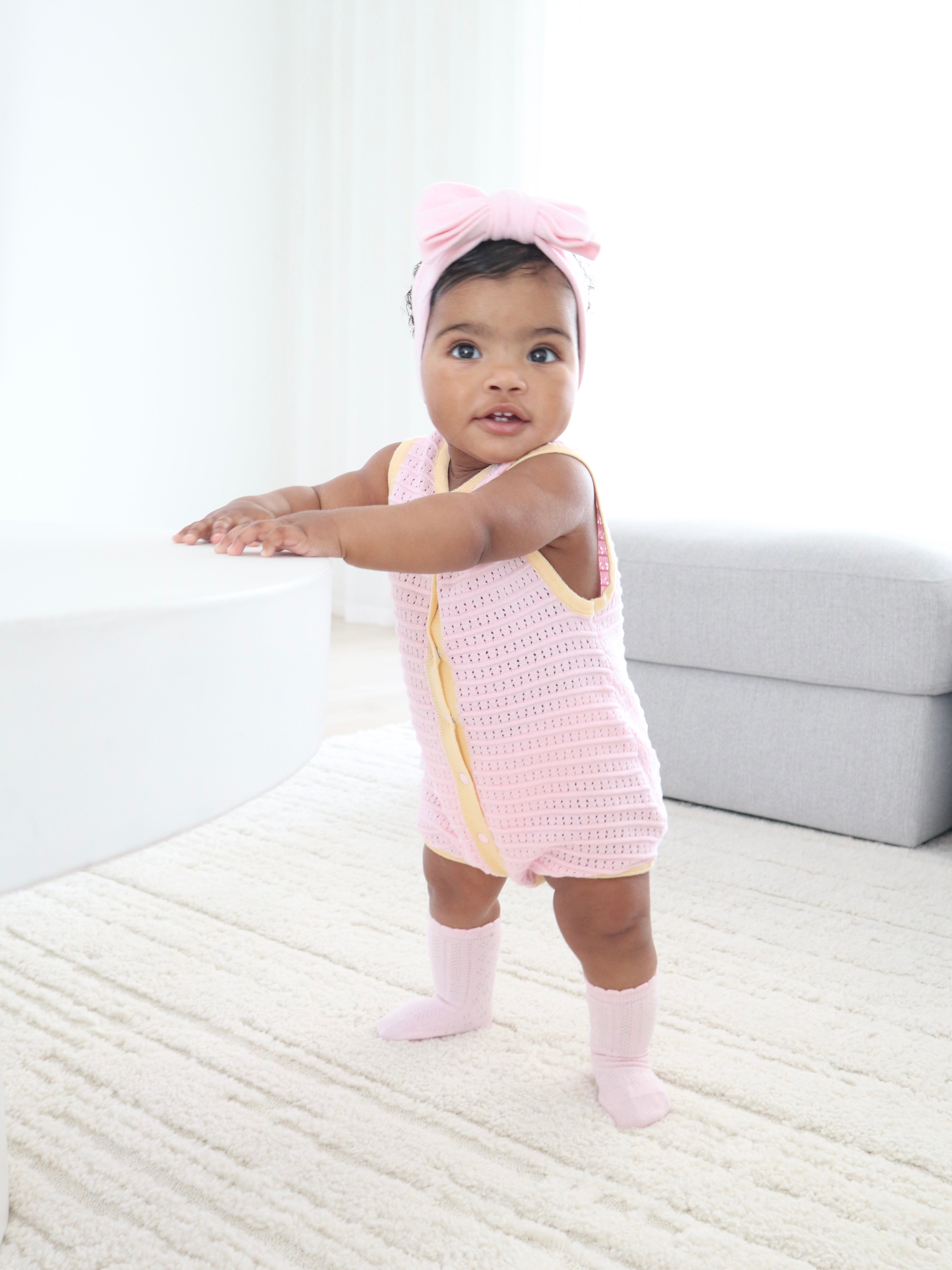 ZIGGY LOU | SUMMER BUBBLE ROMPER | CLEMENTINE