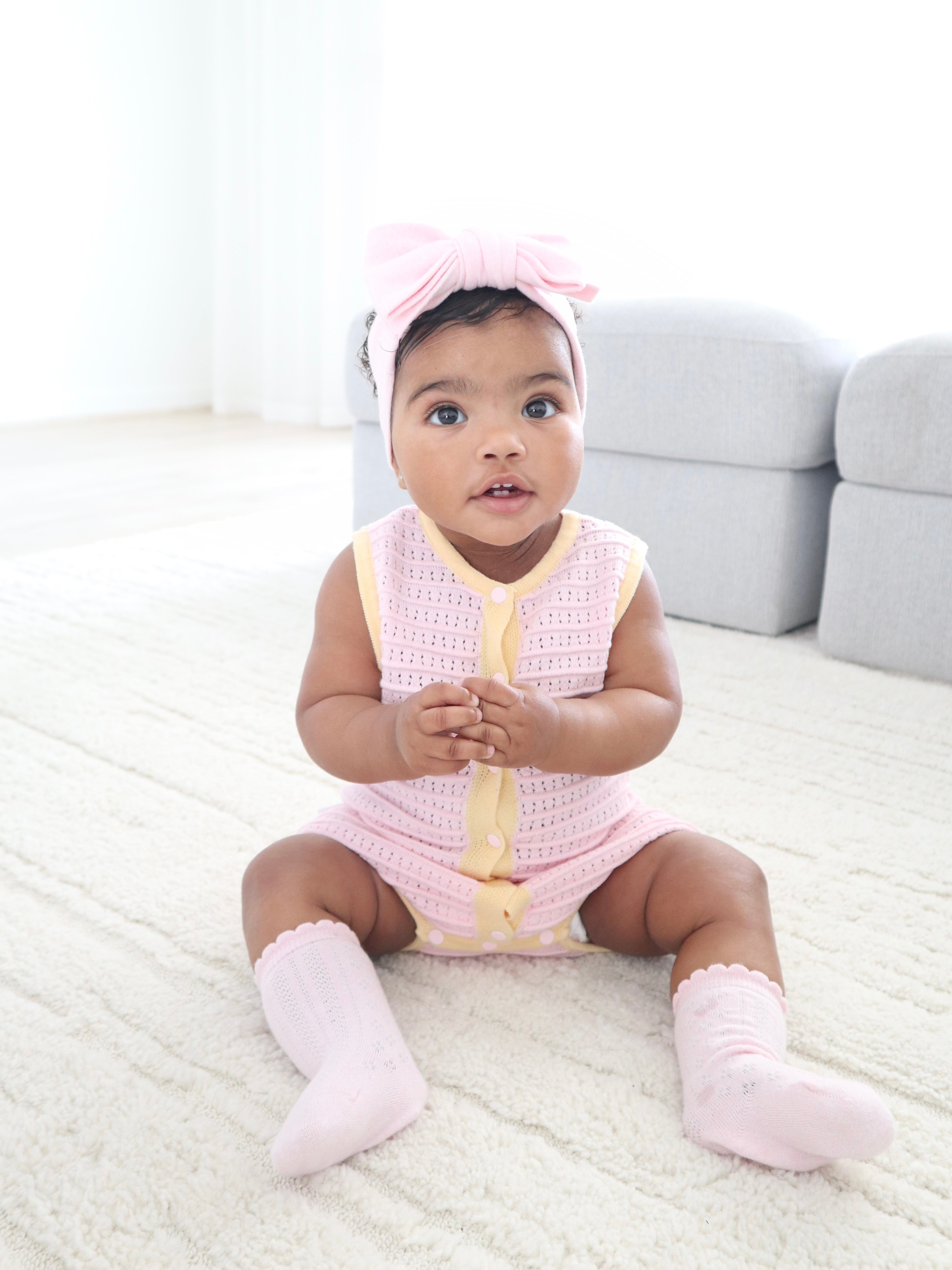 ZIGGY LOU | SUMMER BUBBLE ROMPER | CLEMENTINE