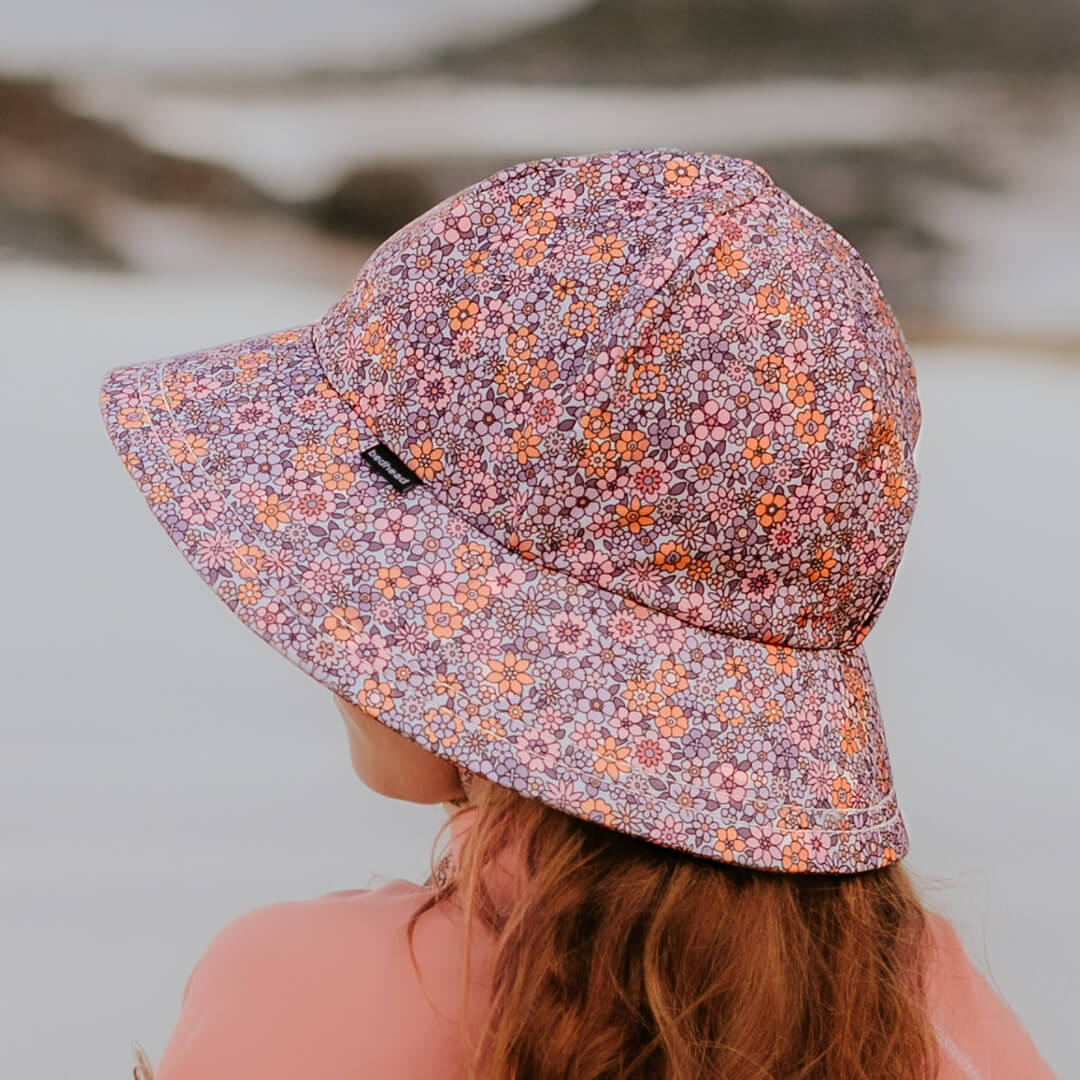 Bedhead Hats| Ponytail Swim Bucket Beach Hat - Valencia