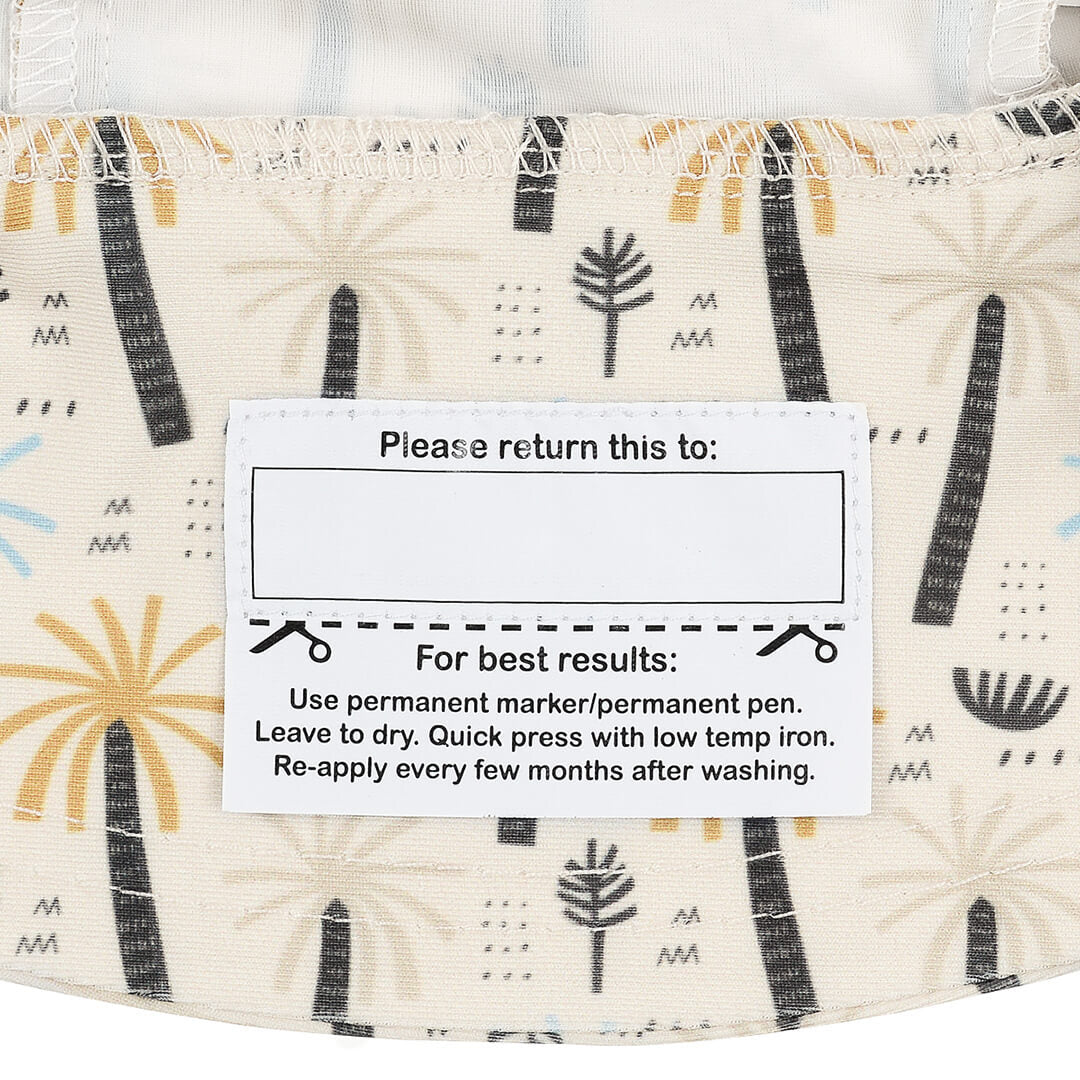 Bedhead Hats | Kids Classic Swim Bucket Beach Hat - Palm