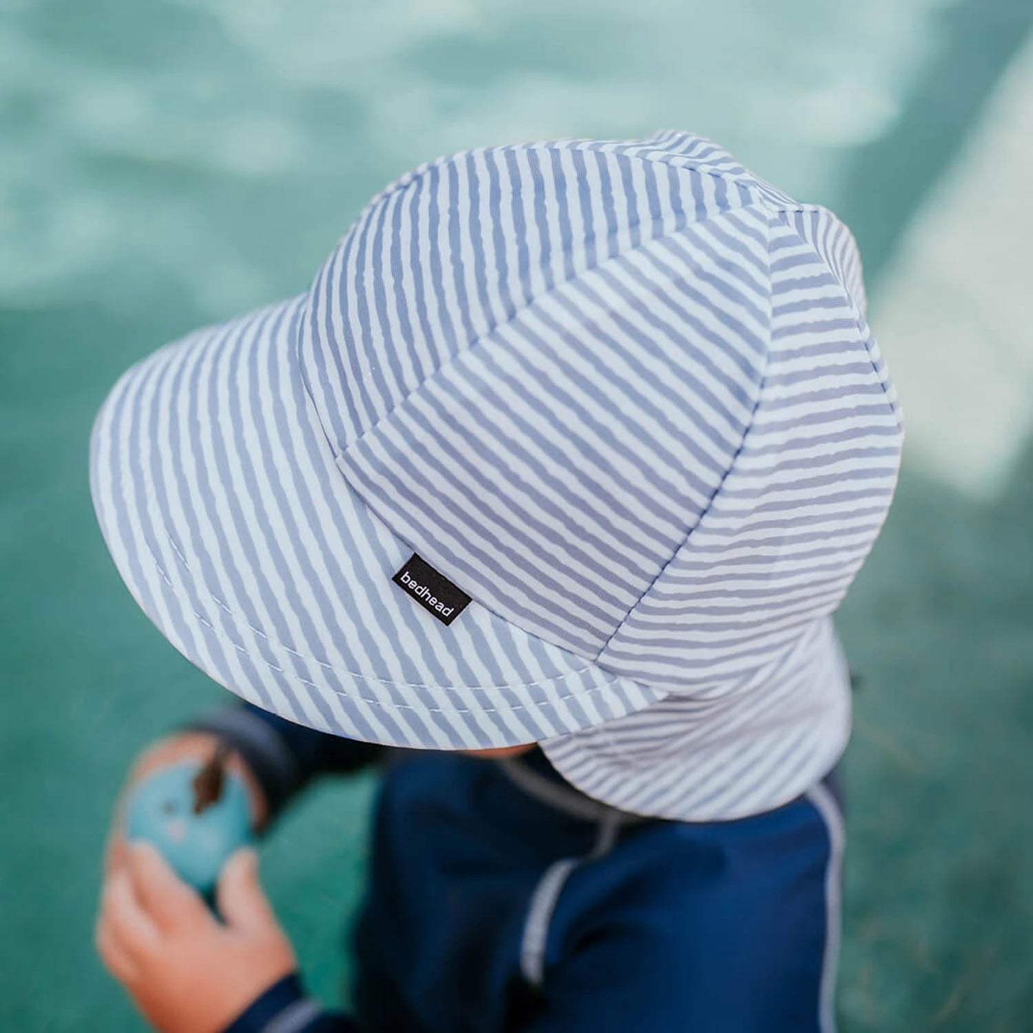 Bedhead Hats | Swim Legionnaire Hat | Stevie Stripe