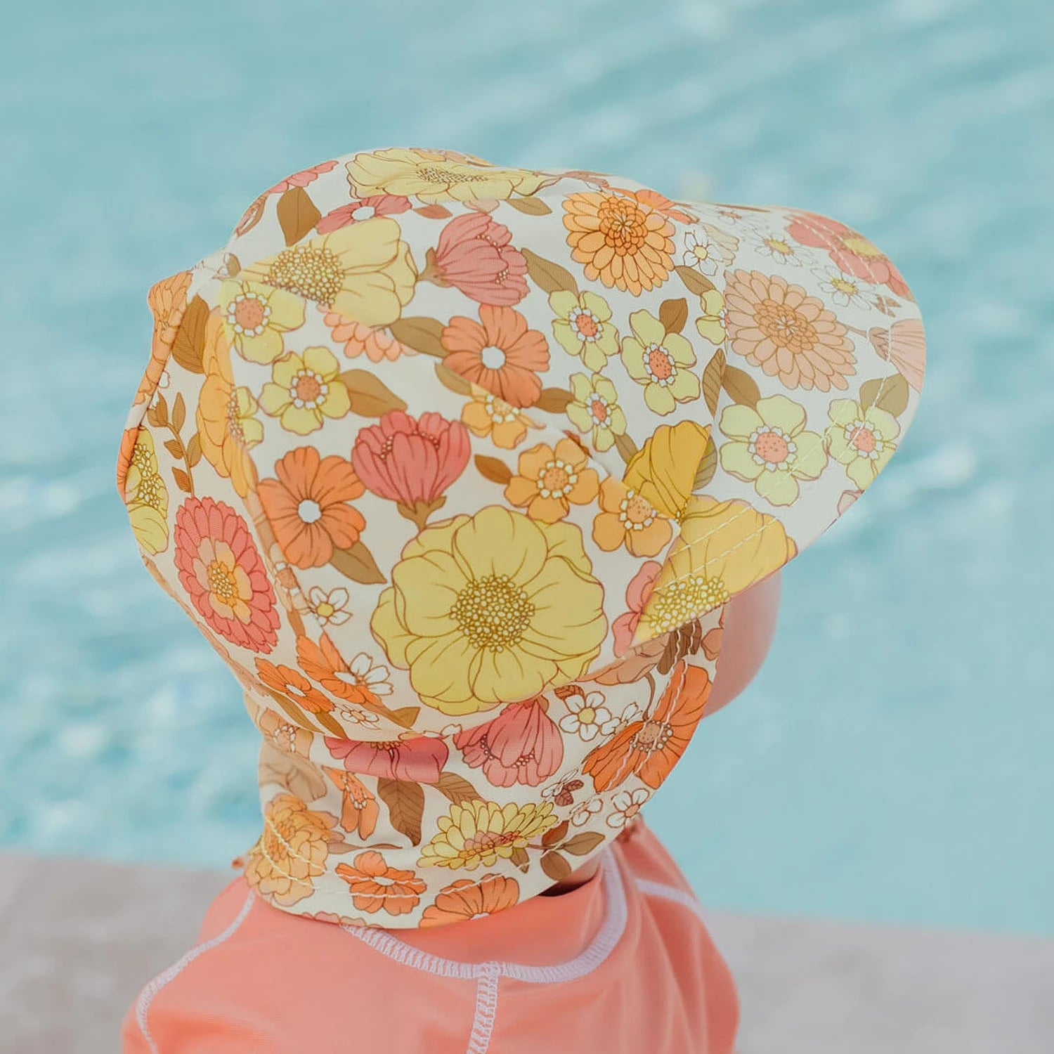 Bedhead Hats | Swim Legionnaire Hat | Floral Tallulah