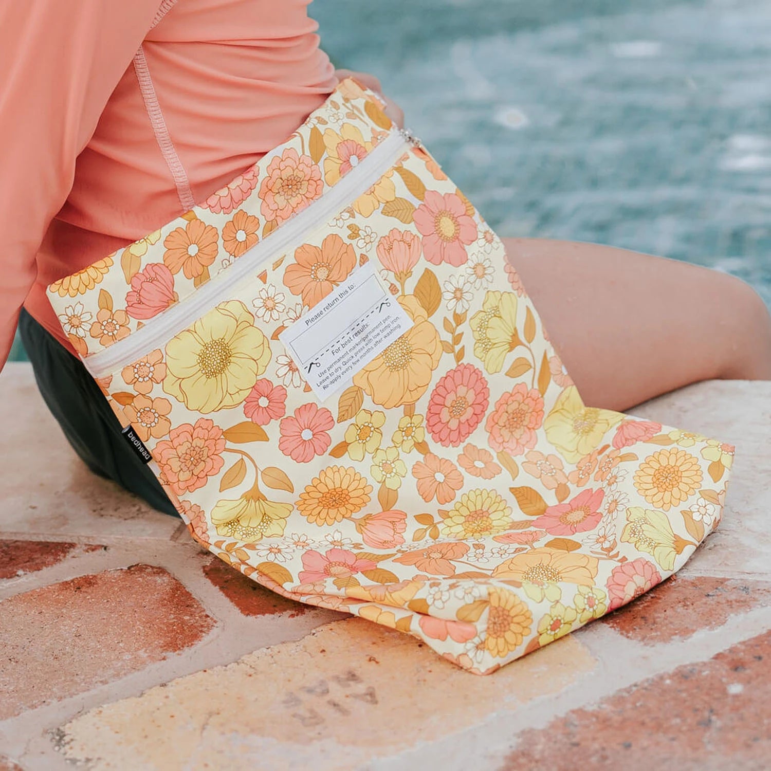 Bedhead Hats | Wet bag | Floral Tallulah