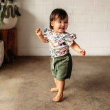 Snuggle Hunny Kids Organic Short Sleeve Bodysuit | Australiana