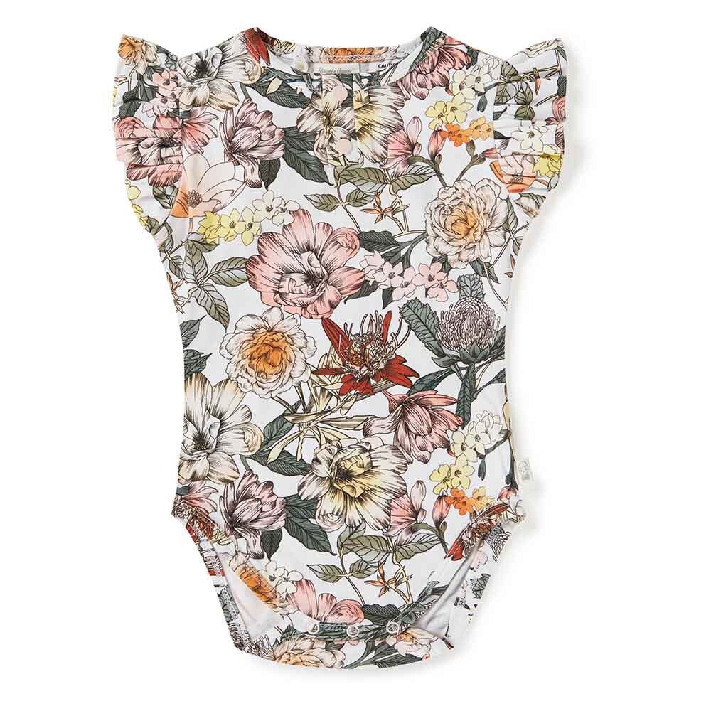 Snuggle Hunny Kids Organic Short Sleeve Bodysuit | Australiana