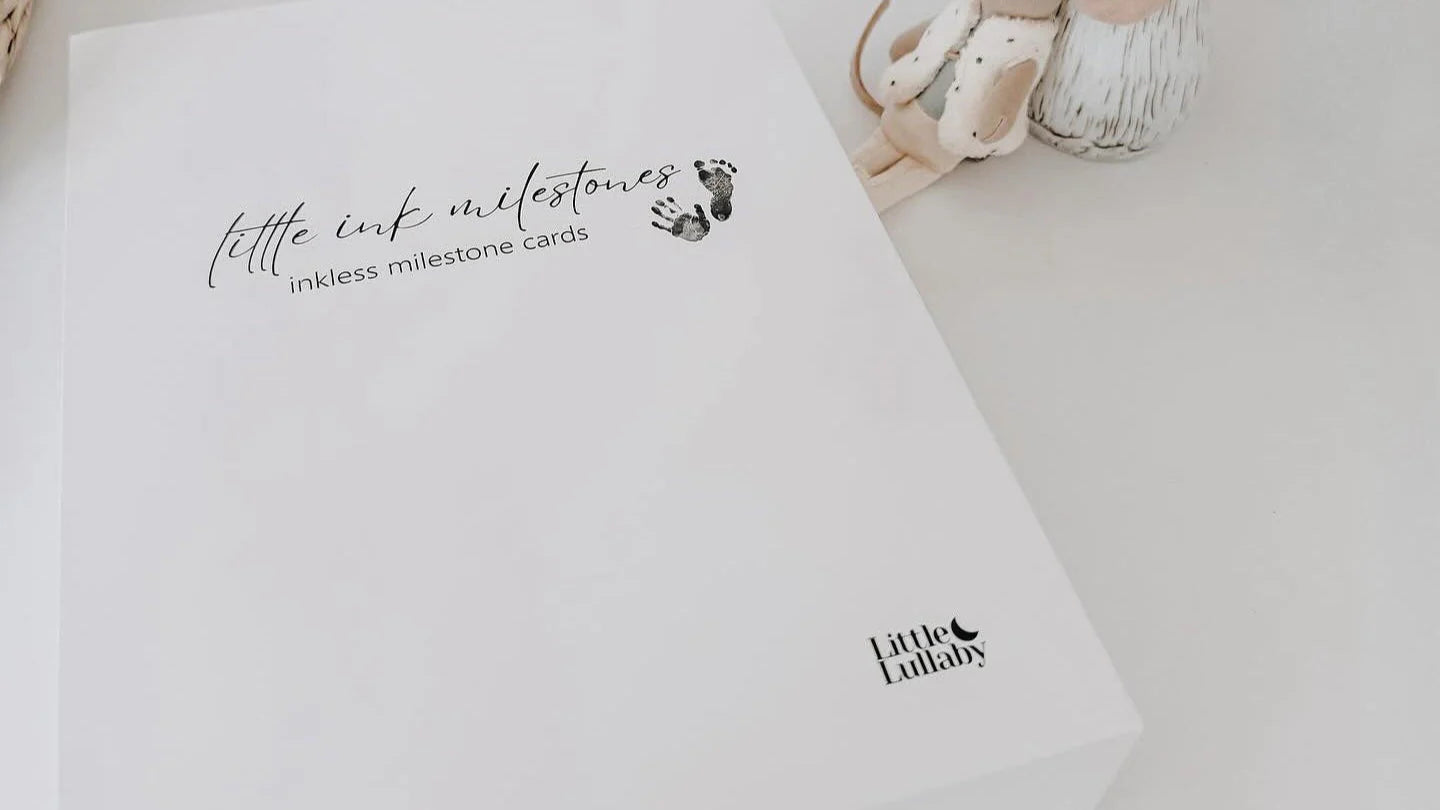 Little Lullaby | Inkless Milestone Cards