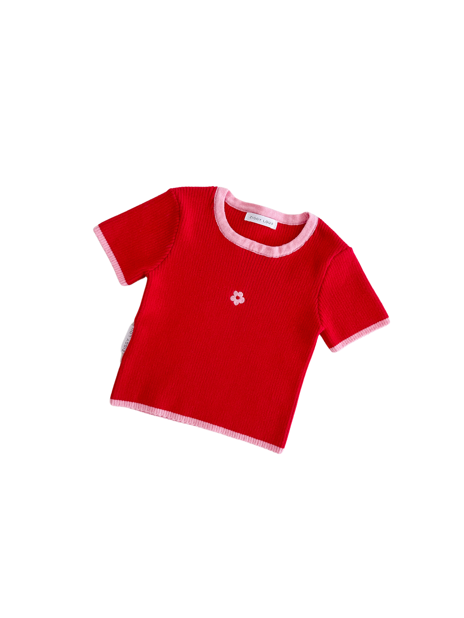 ZIGGY LOU | RIBBED TEE | ELODIE