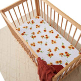 Snuggle Hunny Kids | Sunflower Fitted Cot Sheet