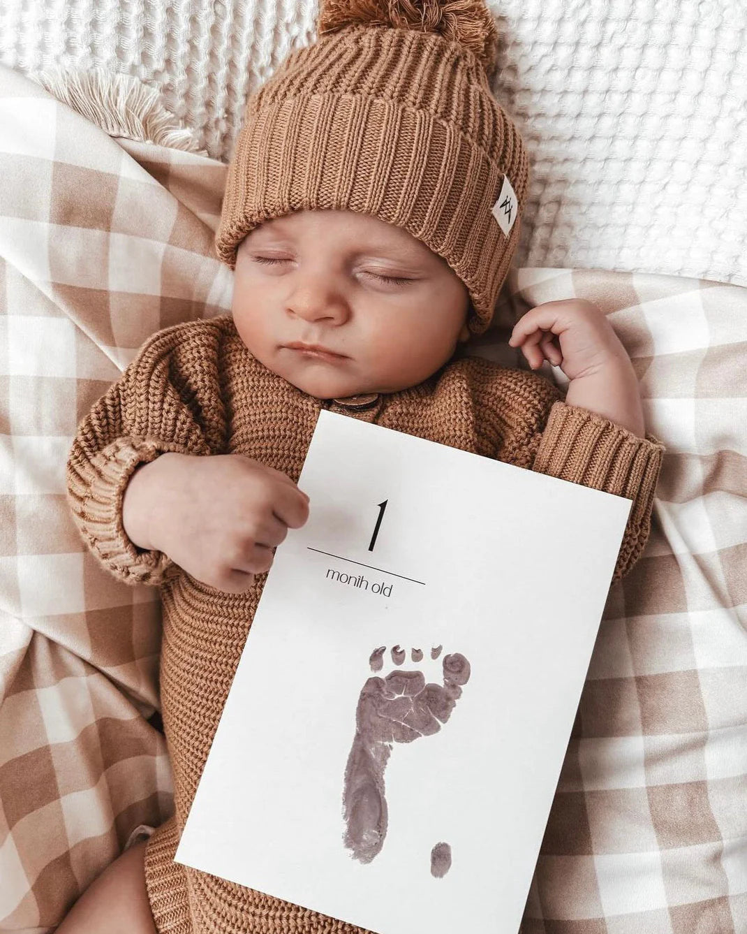 Little Lullaby | Inkless Milestone Cards