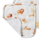 Snuggle Hunny Kids Organic Wash Cloths | Lion (3pk)