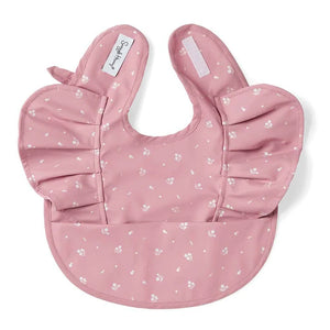 Snuggle Hunny Kids Frill Snuggle Bib | Pink Fleur