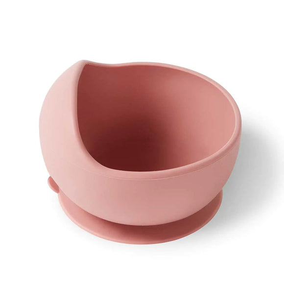 Snuggle Hunny Kids Silicone Suction Bowl | Rose