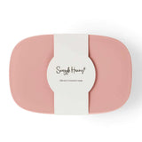 Snuggle Hunny Kids Silicone Large Lunch Box | Rose
