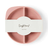 Snuggle Hunny Kids Silicone Suction Plate | Rose