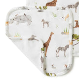 Snuggle Hunny Kids Organic Wash Cloths | Safari (3pk)
