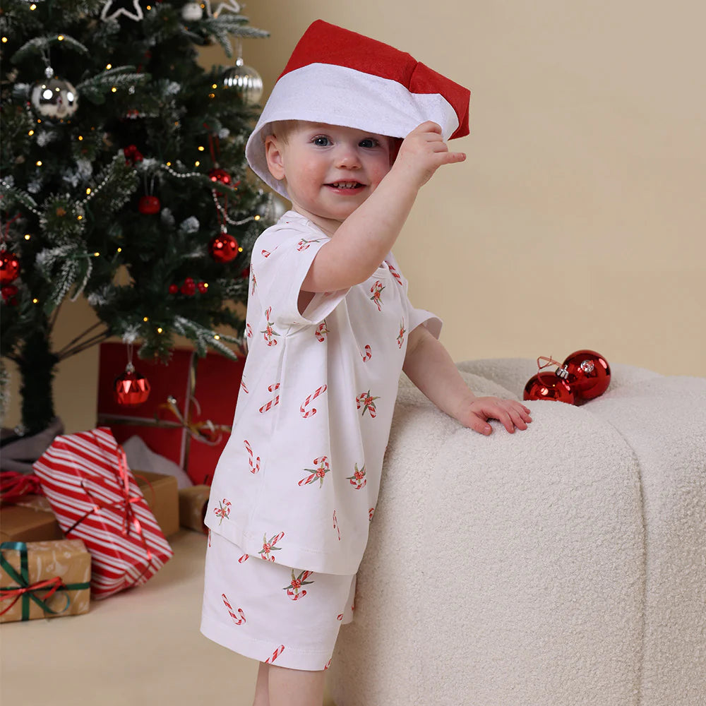 Snuggle Hunny Kids | Candy Cane Christmas PJ Set