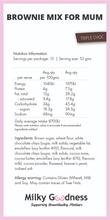 Milky Goodness Triple Choc Brownie Mix