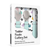 We Might Be Tiny Toddler Feedie Cutlery Set | Minty Green