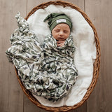 Snuggle Hunny Kids Organic Muslin Wrap | Evergreen
