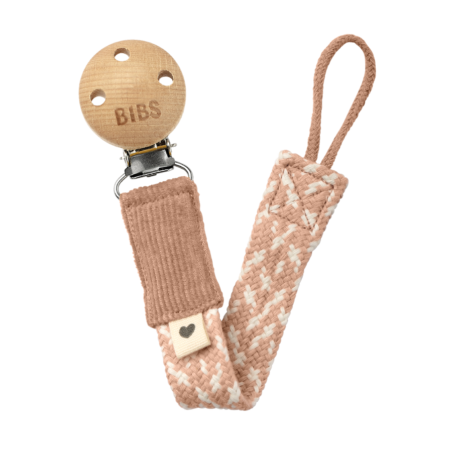 BIBS Paci Braid Dummy Clip