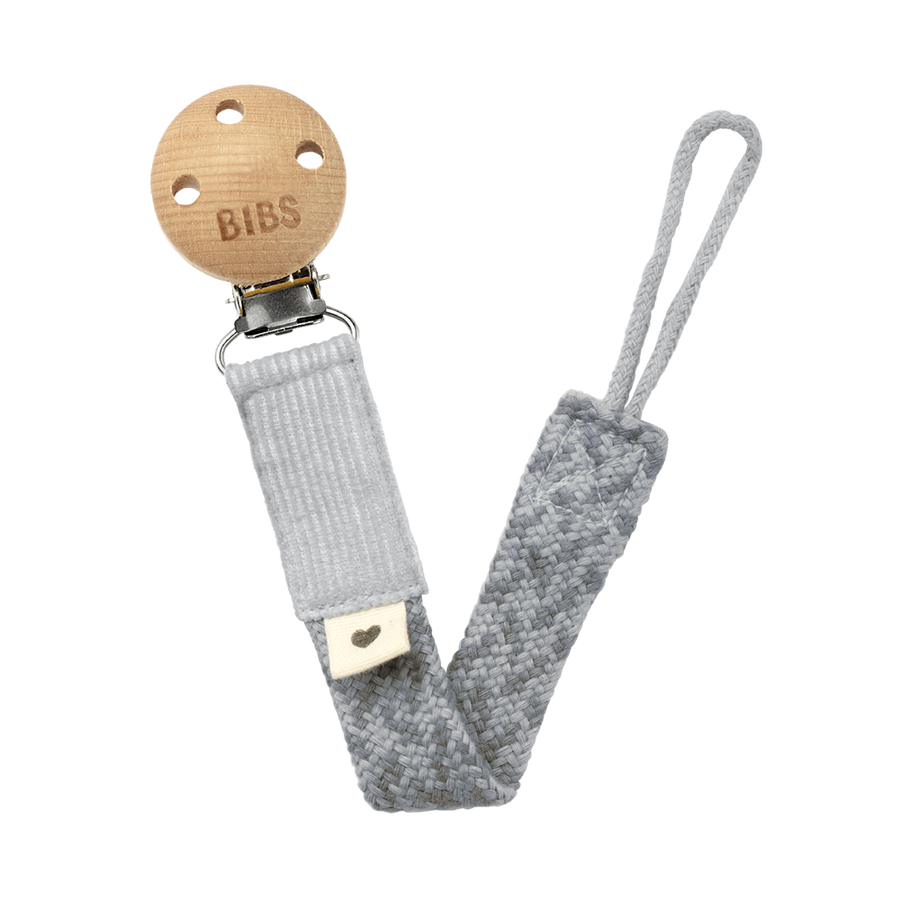 BIBS Paci Braid Dummy Clip