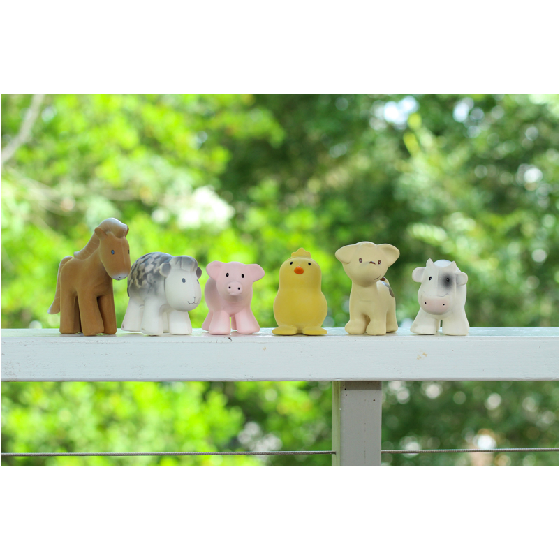 Tikiri | Rubber Puppy Farm Animal